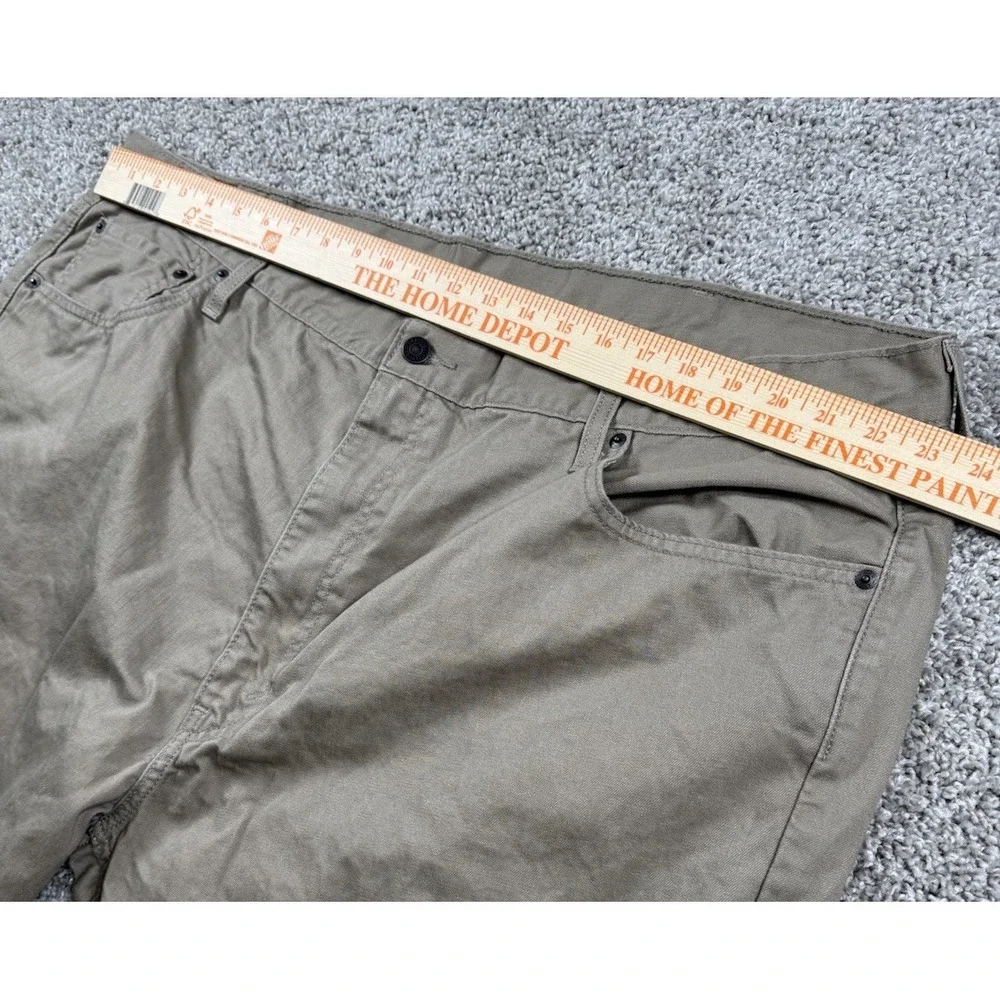 Levis 559 Relaxed‎ Straight Fit Mens Beige Jeans Casual 48x32 (Measures 46x31)